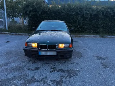 Gebraucht BMW 316 102 PS (75 kW) 1995 Grün Coupé