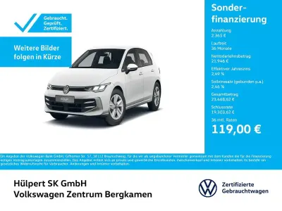 Brugt VW Golf VIII Life 150 HK (110 kW) 2025 Hvid Sedan