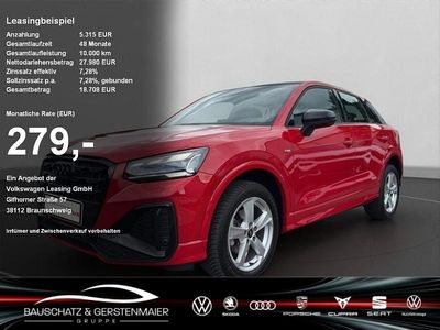 Gebraucht Audi Q2 S-Line 116 PS (85 kW) 2023 Tangorot metallic SUV