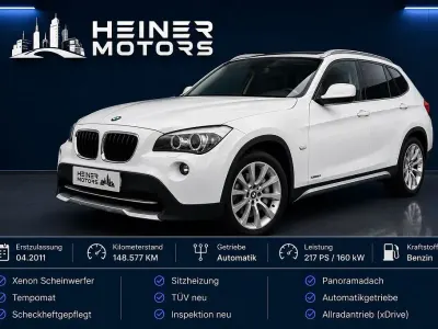 Gebraucht BMW X1 xLine 218 PS (160 kW) 2011 Weiß SUV