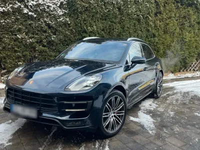 Usata Porsche Macan Turbo 400 CV (294 kW) 2017 Blu SUV