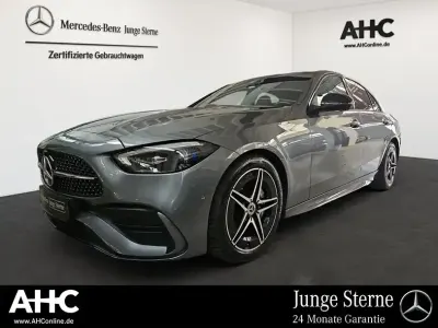 Gebraucht Mercedes C300 AMG 258 PS (189 kW) 2024 Metalliclack selenitgrau Limousine