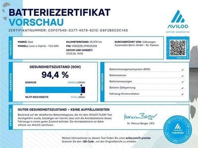 Second-hand Seat Leon 204 CP (150 kW) 2023 Alb Berlinǎ