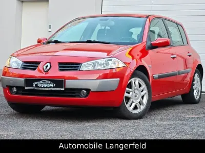 Brugt Renault Mégane II Exception 135 HK (99 kW) 2005 Rød Sedan