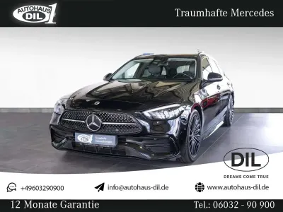 Gebraucht Mercedes C220 AMG 200 PS (147 kW) 2021 Schwarz  unilack Kombi