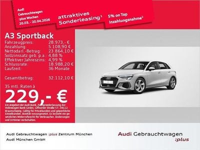 Gebraucht Audi A3 S-Line 150 PS (110 kW) 2023 Ibisweiß Limousine