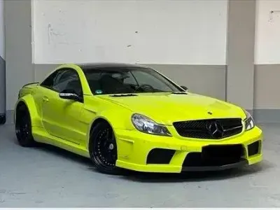 Gebraucht Mercedes SL500 306 PS (225 kW) 2002 Grün Cabrio