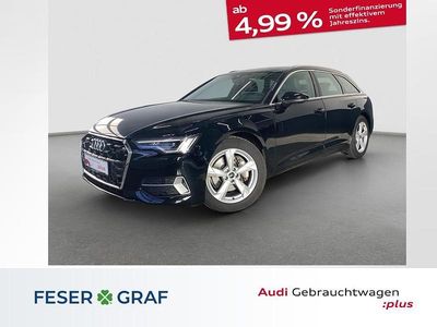 Mythosschwarz metallic Gebraucht 2025 Audi A6 Advanced Plus Kombi | 49.480 € (Fairer Preis)