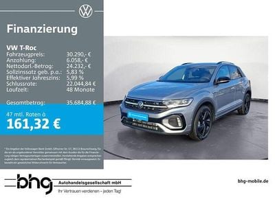 Gebraucht VW T-Roc R-line 150 PS (110 kW) 2025 Silber SUV