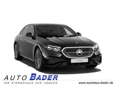 Gebraucht Mercedes E220 AMG line 197 PS (144 kW) 2025 Obsidianschwarz metallic Limousine