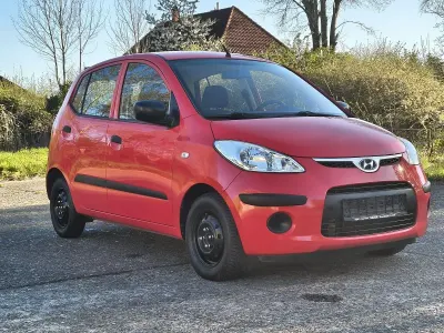 Gebraucht Hyundai i10 Edition+ 67 PS (49 kW) 2010 Rot Kleinwagen