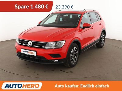 Gebraucht VW Tiguan Sound 150 PS (110 kW) 2018 Rot SUV