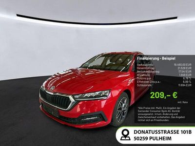 Usata Skoda Octavia Clever 150 CV (110 kW) 2022 Rosso Station wagon