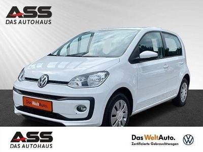 Gebraucht VW up! Move 60 PS (44 kW) 2018 Weiß / white Kleinwagen