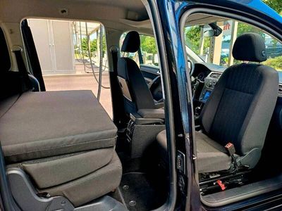 gebraucht VW Caddy Maxi Comfortline Camper 1,4 TSI mit Beifahrerdrehsitz