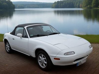 Gebraucht Mazda MX5 116 PS (85 kW) 1992 Weiß Cabrio