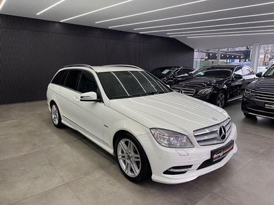 Gebraucht Mercedes C180 AMG 156 PS (114 kW) 2011 Calcitweiss/zirrusweiss Kombi