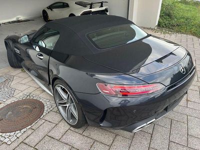 Schwarz Gebraucht 2019 Mercedes AMG GT AMG Cabrio | 119.000 € (Teuer)