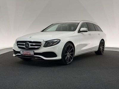 Usata Mercedes E200 Avantgarde 184 CV (135 kW) 2017 Bianco Station wagon