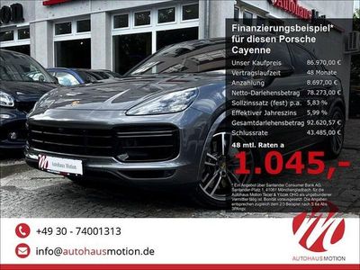 Gebraucht Porsche Cayenne Turbo Chrono 549 PS (403 kW) 2019 Grau SUV