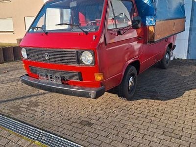 Käytetty VW T3 50 HP (36 kW) 1982 Punainen Van