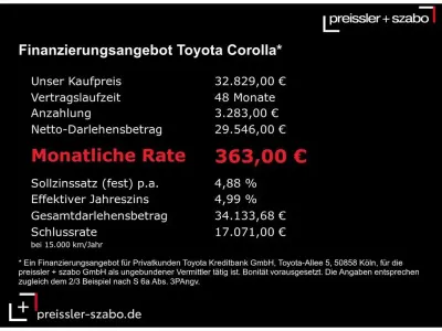 Neu Toyota Corolla 140 PS (102 kW) 2025 Grau Kombi