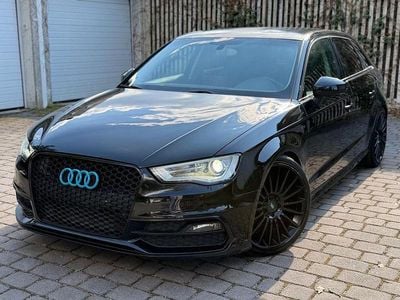 Second-hand Audi A3 S-Line 150 CP (110 kW) 2015 Negru Berlinǎ