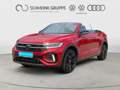Gebraucht VW T-Roc Cabriolet R-line 150 PS (110 kW) 2023 Rot Cabrio