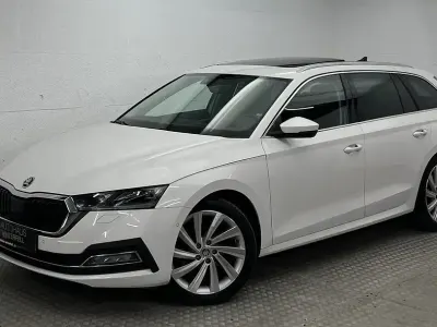 Gebraucht Skoda Octavia Style 116 PS (85 kW) 2024 Candy weiss Kombi