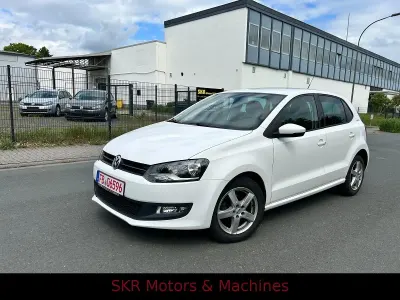 Gebraucht VW Polo Team 105 PS (77 kW) 2011 Weiß Kleinwagen