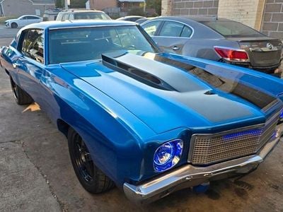 Second-hand Chevrolet Monte Carlo 800 CP (588 kW) 1970 Albastru Coupe