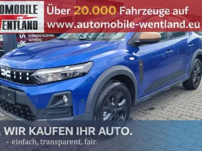 Neu Dacia Sandero Extreme 110 PS (80 kW) 2026 Blau Limousine