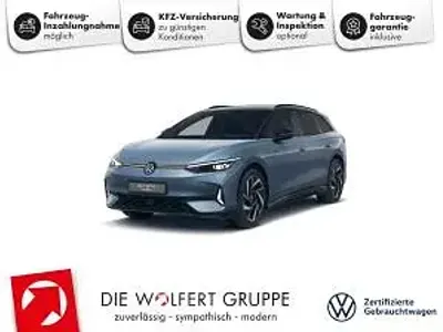 Gebraucht VW ID.7 250 kW (340 PS) 2025 Blau (stonewashed blue metallic) Kombi