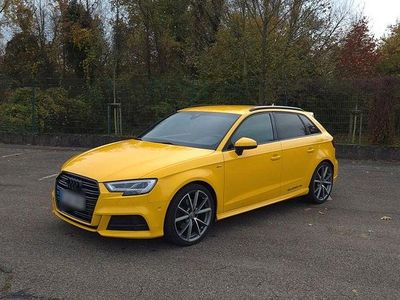 Usata Audi A3 Sportback S-Line 184 CV (135 kW) 2016 Giallo Utilitaria