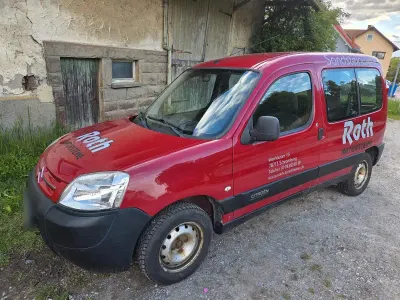 Gebraucht Citroën e-Berlingo 75 PS (55 kW) 2010 Rot Van / Kleinbus