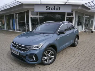 Käytetty VW T-Roc R-line 150 HP (110 kW) 2023 Sininen Katumaasturi