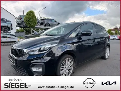 Gebraucht Kia Carens DREAM-TEAM Edition 135 PS (99 kW) 2018 Schwarz Van / Kleinbus