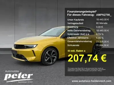 Gebraucht Opel Astra Edition+ 110 PS (80 kW) 2024 Met. kult gelb Kleinwagen