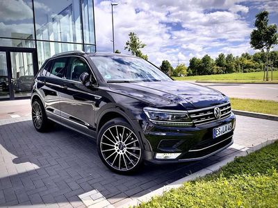 Używany VW Tiguan Highline 150 KM (110 kW) 2016 Czarny SUV