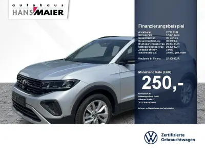Gebraucht VW T-Cross Goal 116 PS (85 kW) 2025 Grau SUV