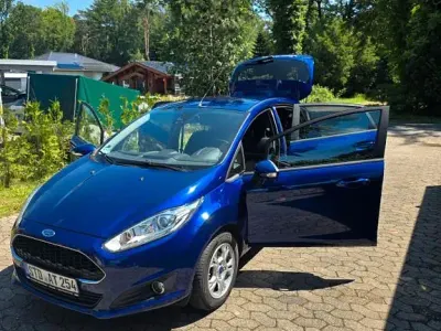 Gebraucht Ford Fiesta Trend 75 PS (55 kW) 2016 Blau Kleinwagen