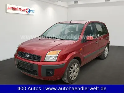 Gebraucht Ford Fusion Ambiente 101 PS (74 kW) 2009 Rot Kleinwagen
