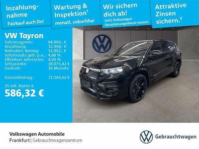 Brugt VW Tayron R-line 193 HK (141 kW) 2026 Sort SUV