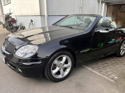 Gebraucht Mercedes SLK200 163 PS (119 kW) 2002 Schwarz Cabrio