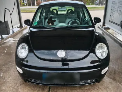 Gebraucht VW New Beetle 75 PS (55 kW) 2002 Schwarz Kleinwagen