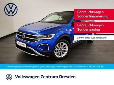 gebraucht VW T-Roc Cabriolet Style 1,0 TSI KAMERA WINDSCHOTT 3,99%