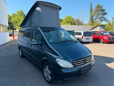 Gebraucht Mercedes Viano Marco Polo 150 PS (110 kW) 2006 Schwarz Van / Kleinbus