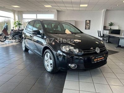 Gebraucht VW Golf VI Team 105 PS (77 kW) 2010 Schwarz Kleinwagen