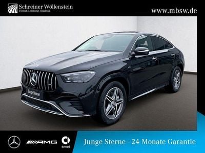 Obsidianschwarz Gebraucht 2024 Mercedes GLE53 AMG AMG Coupé | 99.940 € (Superpreis)