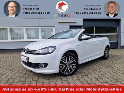 Gebraucht VW Golf Cabriolet Allstar 150 PS (110 kW) 2016 Weiß Cabrio